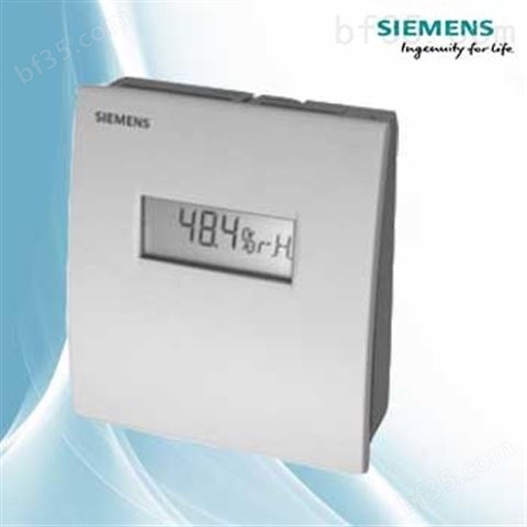 SIEMENS西门子温湿度传感器QFA3160D