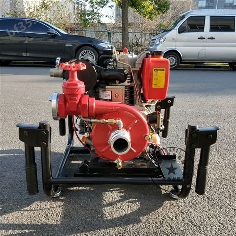 手抬式2.5寸柴油机消防水泵