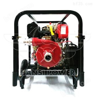 翰丝2寸柴油高压水泵，方管机架