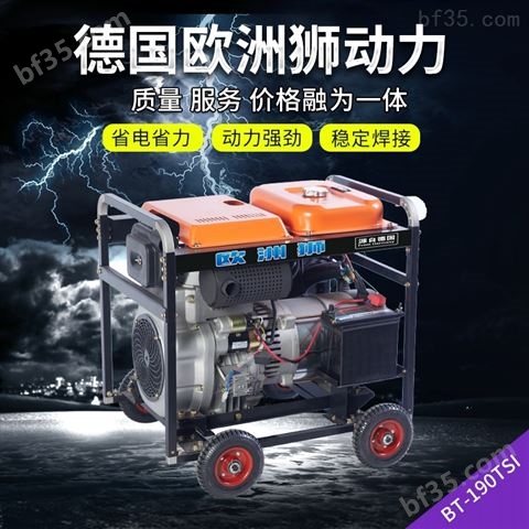 驱动式190A柴油发电电焊机