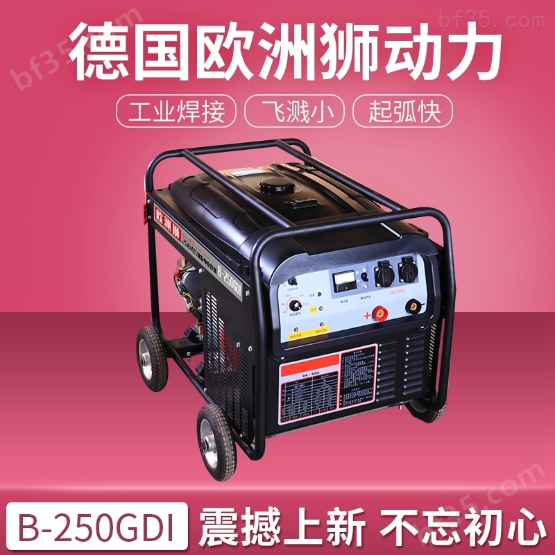 驱动式250A汽油发电电焊机