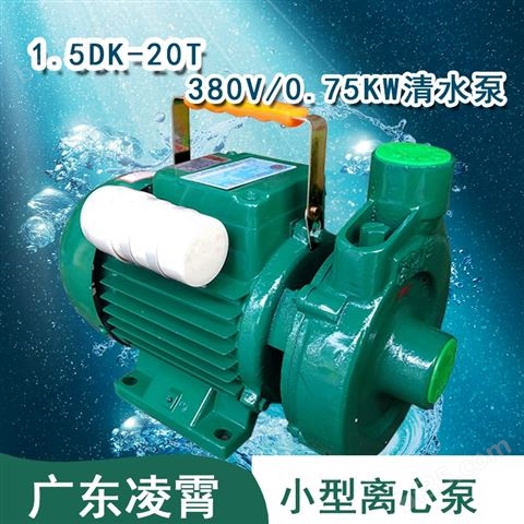 1.5KW微型电动抽水泵凌霄牌2寸离心泵