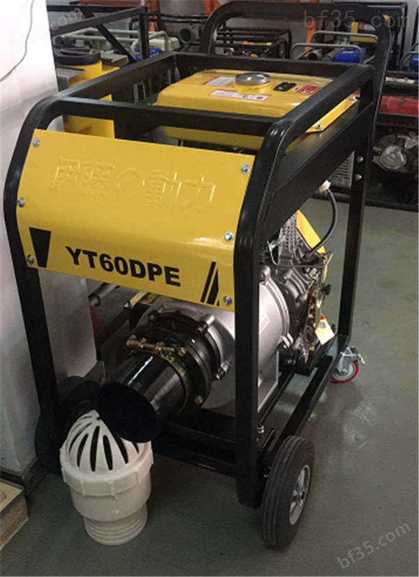 YT60DPE带轮子6寸柴油机水泵